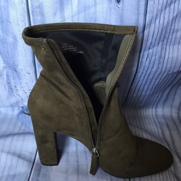 𝅺✅2x Host Pick✅ Steve Madden Side Zip Ankle Boots, Size 7.5 - Picture 7 of 9